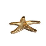 Botão Estrela Do Mar 5cm Dourado - 1 Und - Imagem 4