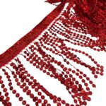 Galão Franja Paetê 15cm Holográfico – Metro - Imagem 7