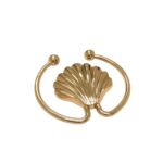 Passante C/ Concha 55mm Dourado - 1 Und - Imagem 3