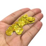 Paetê Pastilha Concha 14mm Dourado Holográfico – 20 Gramas - Imagem 3