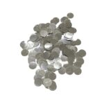 Paetê Pastilha Redondo 16mm C/Furo Níquel - 20 Gramas