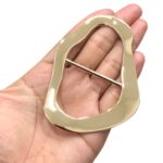 Fivela Disforme 40mm Dourado - 1 Und - Imagem 4