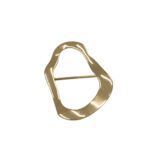 Fivela Disforme 40mm Dourado - 1 Und