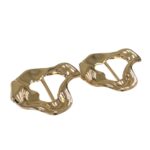 Fivela Disforme 65mm Dourado – 1 Und - Imagem 3