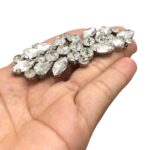 Aplique Strass 9cm Níquel - 1 Und - Imagem 4