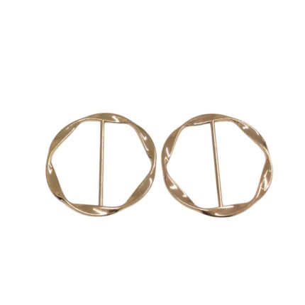 Passante Redondo 40mm Dourado - 1 Und