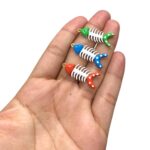 Pingente Peixe Sardinha 30mm C/Sardinha Dourado - 1 Und - Imagem 2