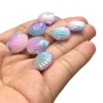 Conta Infantil Concha Do Mar 14mm Acrílico - 20 Gramas - Imagem 3