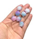 Conta Infantil Concha Do Mar 14mm Acrílico - 20 Gramas - Imagem 2