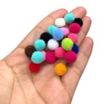 Pompom Sintético 10mm – 100 Unds - Imagem 2