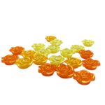 Conta Entremeio Flor 19mm Abs Colorido – 20 Gramas - Imagem 3