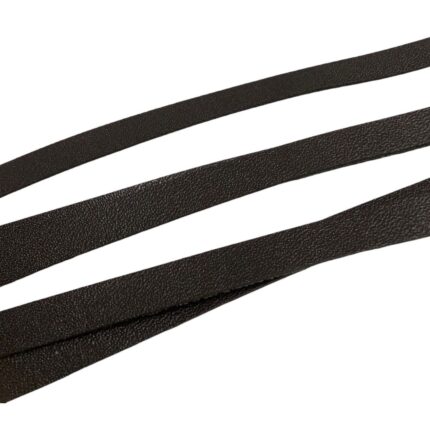 Tira Couro Sintético 10mm Achatado - 1 Und