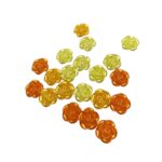 Conta Entremeio Flor 19mm Abs Colorido – 20 Gramas