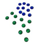 Chaton Redondo 8mm Acrílico - 10 Unds