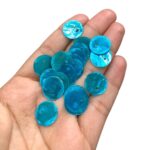 Escama Madrepérola 15mm Color - C/ 20 Unds - Imagem 2