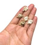 Pingente Peixe 17mm Abs Dourado - 10 Unds - Imagem 2