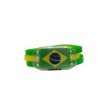 Pulseira Do Brasil C/ Led - 1 Und