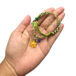 Pulseira Macramê C/ Corrente Alongar - 1 Und - Imagem 2