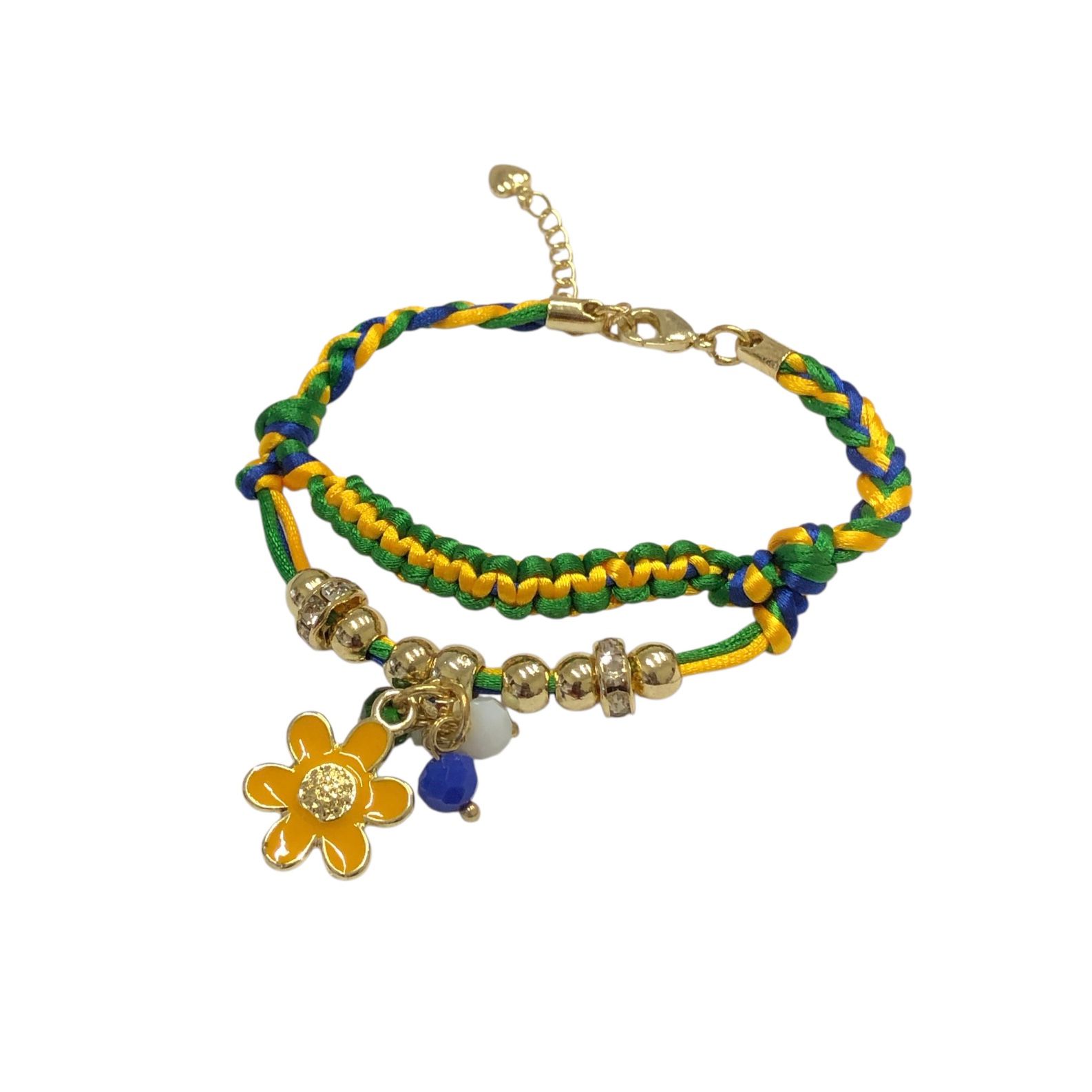 WhatsApp Image 2026-02-21 at 11.45.31 Pulseira Macramê C/ Corrente Alongar - 1 Und - Imagem 1