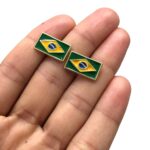 Brinco Bandeira Do Brasil - 1 Und - Imagem 4
