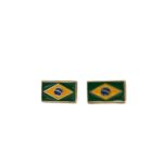 Brinco Bandeira Do Brasil - 1 Und - Imagem 5