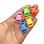 Fecho de Mochila Retangular 15x29mm Plástico - 1 Und - Imagem 2