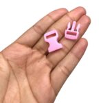 Fecho de Mochila Retangular 15x29mm Plástico - 1 Und - Imagem 3