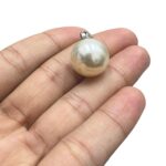 Pingente Pérola 16mm Abs Perolado – 1 Und - Imagem 3