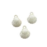 Conta Pingente Concha Do Mar 23mm Acrílico - 20 Gramas - Imagem 3