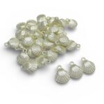 Conta Pingente Concha Do Mar 23mm Acrílico - 20 Gramas