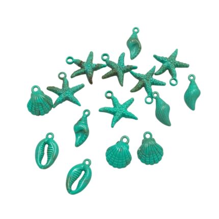 Conta Pingente Fundo Do Mar Imitação Pedra - 20 Gramas