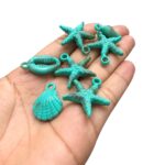 Conta Pingente Fundo Do Mar Imitação Pedra - 20 Gramas - Imagem 3