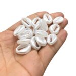 Conta Entremeio Pérola Concha Do Mar 18mm Abs - 20 Gramas - Imagem 3