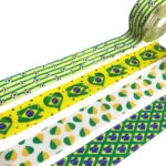 Fita Gorgurão Decorado Brasil - Metro