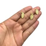 Pingente Búzio Trabalhado 17mm Dourado Exclusivo - 1 Und - Imagem 2