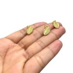 Pingente Búzio Trabalhado 17mm Dourado Exclusivo - 1 Und - Imagem 4