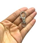 Fecho Mosquetão 42mm Níquel - 1 Und - Imagem 2