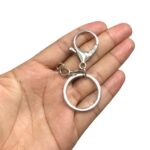 Fecho Lagosta 30mm C/ Argola Níquel - 1 Und - Imagem 2