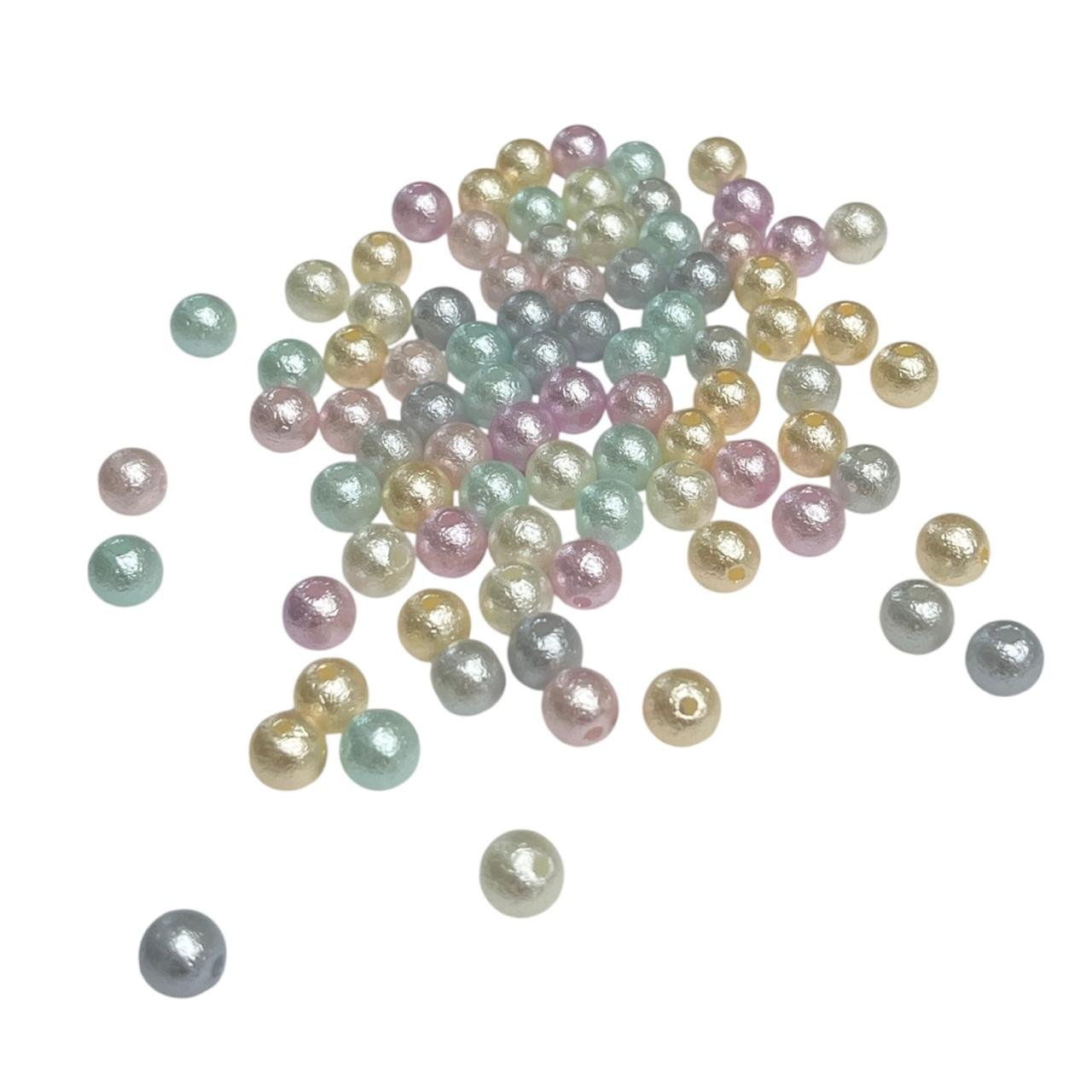 WhatsApp Image 2026-02-27 at 15.19.53 (1) Conta Bola Pérola 8mm Texturizada Abs - 20 Gramas - Imagem 1