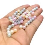 Conta Bola Pérola 6mm Texturizada Abs - 20 Gramas - Imagem 3