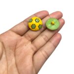 Botão Aplique Bola 21mm Plástico - 1 Und - Imagem 2