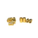Entremeio Redondo 5x8mm Dourado - 1 Und