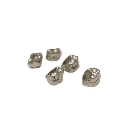 Entremeio Disforme Trabalhado Níquel - 1 Und