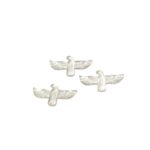 Pingente Pomba 24x48mm Trabalhado Acrílico - 1 Und