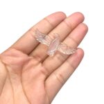 Pingente Pomba 24x48mm Trabalhado Acrílico - 1 Und - Imagem 2