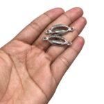 Entremeio Búzio 32mm Níquel - 1 Und - Imagem 2