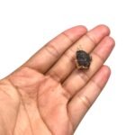 Pingente Pedra Disforme C/ Borda Dourado - 1 Und - Imagem 2