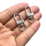 Fecho Mosquetão 30mm Níquel - 1 Und - Imagem 4