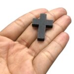 Pingente Cruz 23x33mm Madeira – 1 Und - Imagem 4