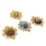 Entremeio Oval N.Sra Aparecida 48x61mm Dourado – 1 Und - Imagem 6